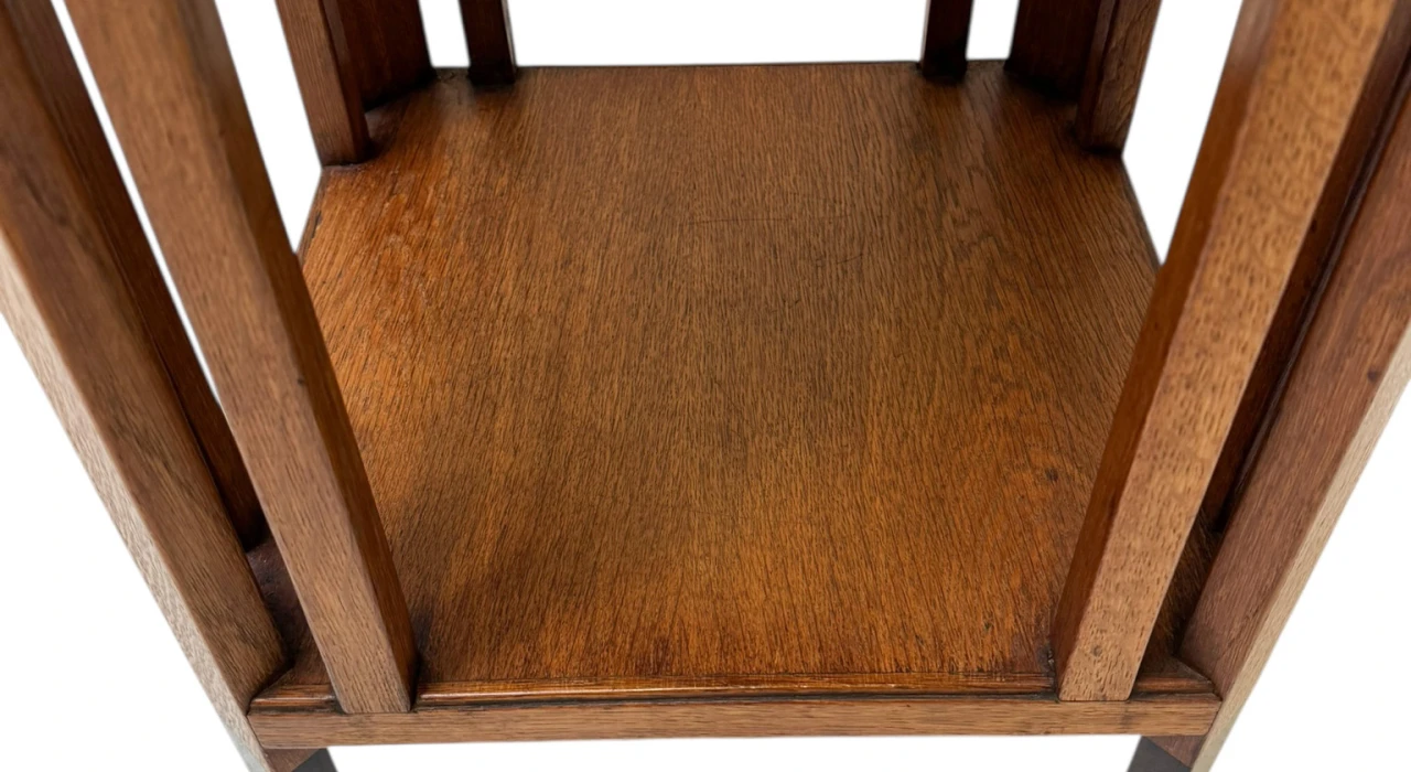 Art Deco Modernist Pedestal by Anton Lucas for N.V. Meubelkunst Leiden, 1920s